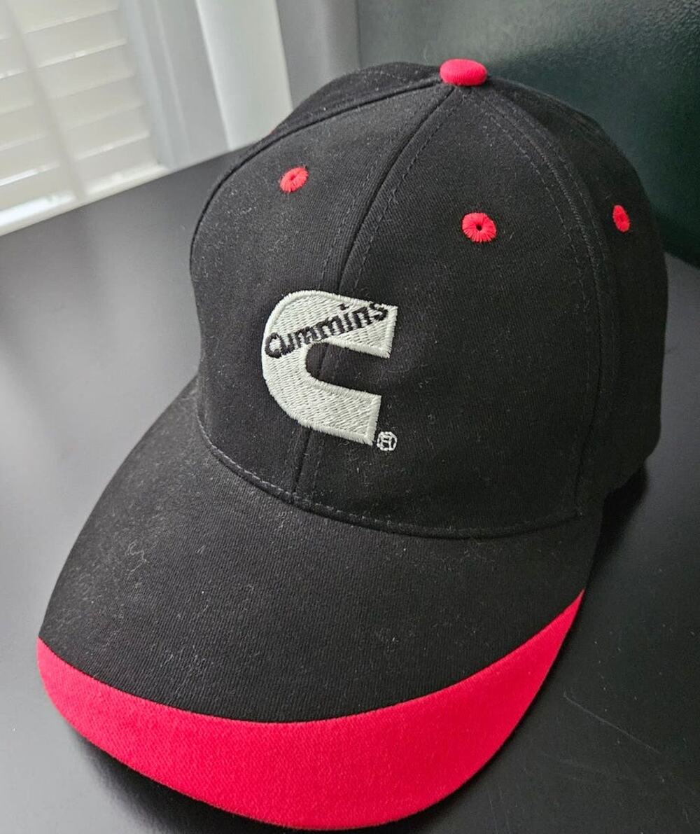 Cummins Diesel Truck Hat Cap Baseball Cap Black Red Cap America Adjustable